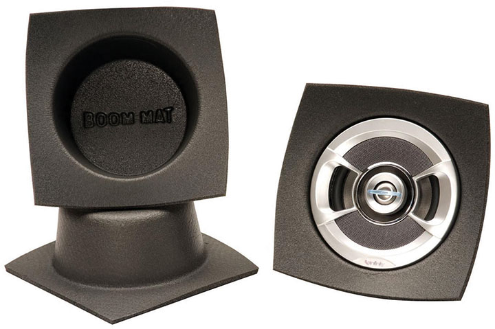 DEI Boom Mat Speaker Baffles 4 Round Slim Pack of 2 50311