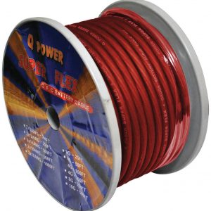 POWER WIRE 0GA. 50' RED QPOWER 0G50RD