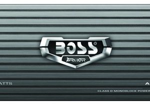 Boss Armor 4000 Watts, Class D Monoblock Amplifier (AVA-AR4000D)