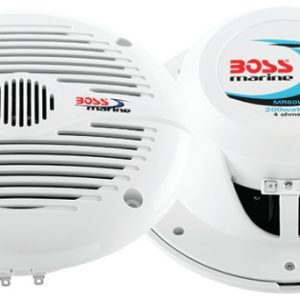 Boss 6.5 in 2-Way Marine Speaker White (AVA-MR60)