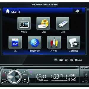 Power Acoustik Din 7in BT LED LCD Flip Source Unit (OW-PTID-8920B)