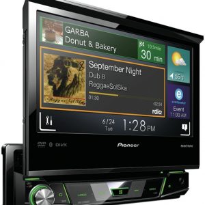 Pioneer 7in Flip DVD BT App1 iP & Android Receiver (AVH-X7800BT)