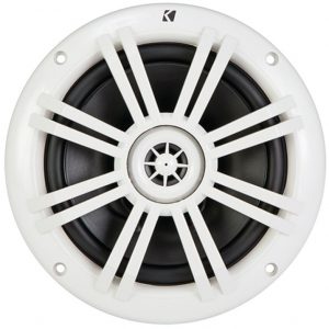 Kicker Marine 6.5 inch Coax Speakers White (BN-KM604W)