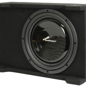 AudioPipe 12in Shallow Mount Down Firing Sealed Bass Enclosure (APSB12BDF)