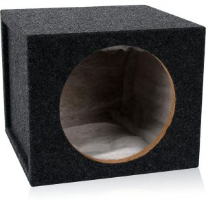 Belva Single 10" Sealed 3/4 MDF Empty Enclosure 1SL1007