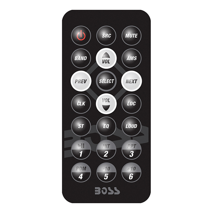 Boss Mechless AM/FM Receiver USB/SD Front Aux In Detachable Front Panel Remote 628UA - Image 3