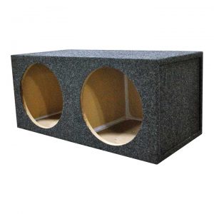 EMPTY WOOFER ENCLOSURE OBCON DUAL 15" SQUARE SEALED;MDF 770.15