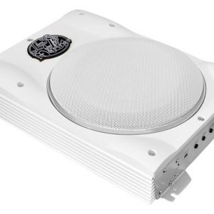 8'' 1000 Watts Low-Profile Super Slim Active Amplified Marine/Waterproof Subwoofer System (AQTB8)