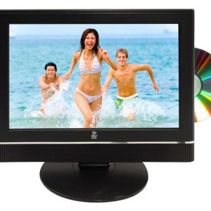 12 Volt RV/Car/Truck/Boat Plug-in 19'' Hi-Definition LCD TV w/Built-in DVD Player (RBKTH12V19D)