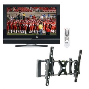 Pyle Powerful LCD HDTV & Wall Mount Package for Home/Office/Schools/Public -- P32LCD 32" Hi-Definition LCD Flat Panel TV + PSW503ST 26" To 42" Flat Panel Tilted TV Wall Mount. (KTHPK105)