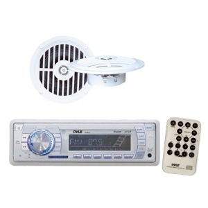 AM/FM-MPX PLL Tuning Radio w/SD/MMC & USB + 5 1/4'' Dual Cone Waterproof Stereo Speaker System (KTMRGS116)