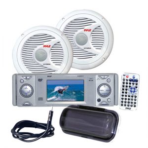 AM/FM-MPX In-Dash Marine CD/MP3 Player w/Full Face Detachable Panel (KTMRGS23)