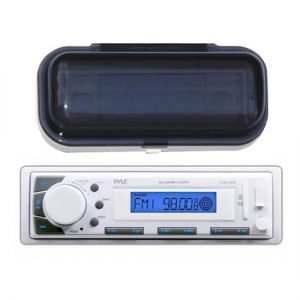 Pyle Marine Stereo AM/FM Receiver USB/SD iPod/MP3 Player + Waterproof Cover (KTMRGS48)