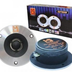 Pair 4-Inch Titanium Bullet High Compression Tweeter with 54 Ounce Ferrite Magnet (MRHDT500S)