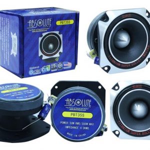 3.5-Inch Titanium Bullet High Compression Tweeter with 10 Oz Ferrite Magnet (MRPBT35S)