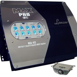Max Pro 1000 Watt 4 Channel High Power Mosfet Amplifier (RBMXA412)