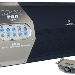 Max Pro 2000 Watt 4 Channel High Power Mosfet Amplifier (RBMXA422)