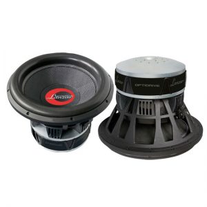 Optidrive 15'' Die-Cast Woven Carbon Fiber Cone Dual 2 Ohm Subwoofer (OPTI1537D)