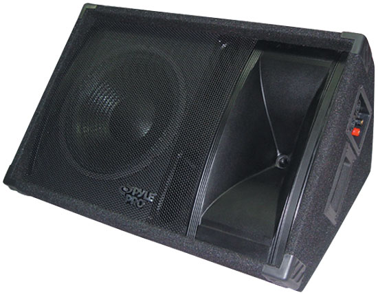 600 Watt 12'' Two-Way Stage Monitor Speaker System (PASC12)