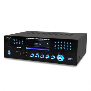 Home Theater Preamplifier Receiver, Audio/Video System, CD/DVD Player, AM/FM Radio, MP3/USB Reader, 1000 Watt (PD1000A)