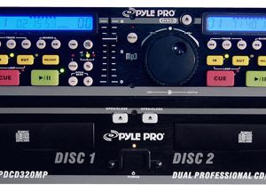 Professional Dual CD/MP3 Player w/ Jog Dials (RBPDCD320MP)