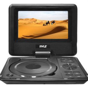 9'' Widescreen High Resolution Portable Monitor w/ Built-In DVD, MP3, MP4 Players, USB Port & SD Card Slot Readers (RBPDH9)