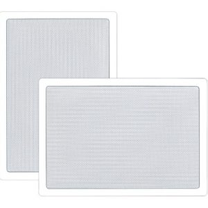 In-Wall / In-Ceiling 6.5'' Stereo Speakers, 2-Way, Flush Mount, White (PDIW65)