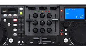 Rack Mount Professional Dual DJ Controller with Scratch, Loop, Mixer, USB, and SD Card Player (PDJ480UM)