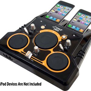 I Mixer Dual Ipod DJ Player with DJ Scratch And Sound Effects (RBPDJSIU200)