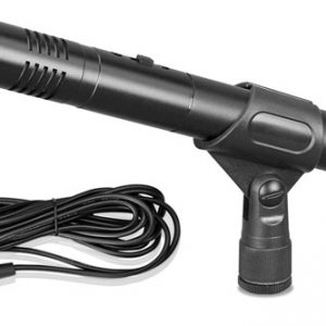 Small Diaphragm Microphone, Electret Condenser Mic with 20' ft. XLR Cable & Windscreen (PDMIC45)