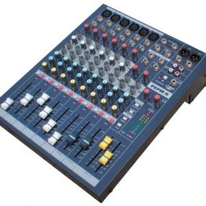 6 Channel Professional Stereo Console  Mixer (RBPEMP6)