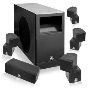 5.1 Home Theater Passive Audio System Four Satellite, Center Channel & 10''Subwoofer (RBPHS51P)
