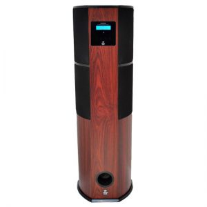 600 Watt Digital 2.1 Channel Home Theater Tower w/ iPod & iPhone Docking Station - Cherry Wood Finish (RBPHST92ICW)