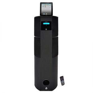 600 Watt Digital 2.1 Channel Home Theater Tower w/ Docking Station for iPod/iPhone/iPad (Black Color) (RBPHST96IPBK)