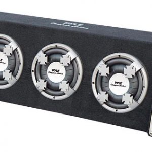 Triple 10'' Slim Designed Subwoofer Bass Box Enclosure System (PL310TS)