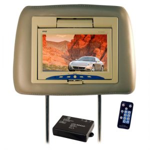 Adjustable Headrest w/Built-in 7'' TFT Monitor (RBPL7DHRT)