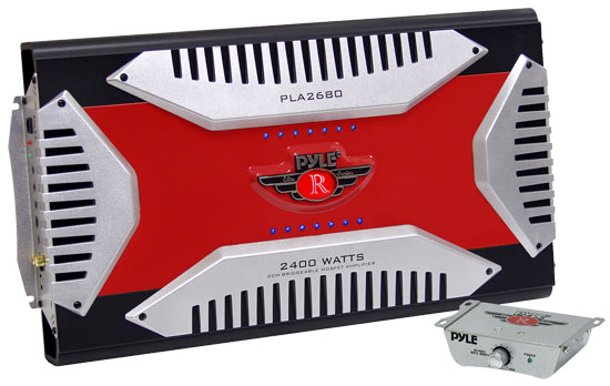 2 Channel 2400 Watt Bridgeable Mosfet Amplifier (RBPLA2680)