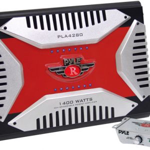 Red Elite 4 Channel 1400 Watt Bridgeable Mosfet Amplifier (RBPLA4280)
