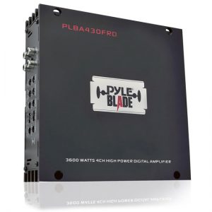 BLADE 3600 Watts 4 Channel Compact Class-D Full Range Amplifier (PLBA430FRD)