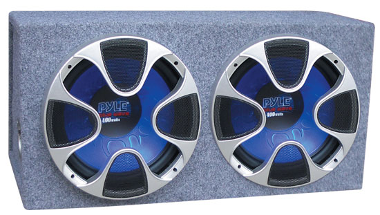Dual 12 Inch 1000 Watt Bass Box Speaker system (PLBS122)