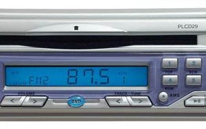 AM/FM-MPX Single CD Player Reciever w/Detachable Face (RBPLCD29)