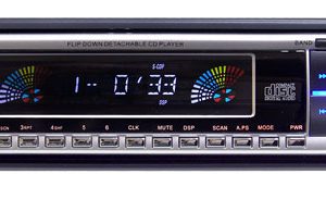 AM/FM-MPX CD Player w/Flip Down Detachable Face (RBPLCD35)