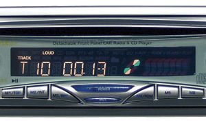 AM/FM-MPX Digital Tuning Radio CD Player w/Detachable Face (RBPLCD46)