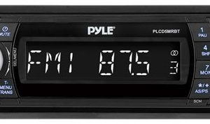 Detachable In-Dash Marine AM/FM-MPX Radio - Plays CDs, MP3 & WMA Files - SD, MMC & USB Reader with Built-In Bluetooth Wireless Technology (RBPLCD5MRBTB)