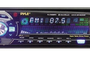 AM/FM-MPX CD/MP3 Player w/Flip Down Detachable Face (RBPLCD68MP3)