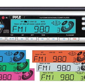 AM/FM-MPX CD/MP3 Player w/Variable 7 Color Illumination (RBPLCD82MP)