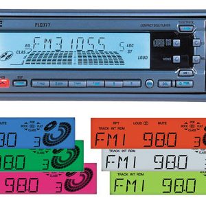 AM/FM-MPX Radio CD/CDR/CDR-W Player w/Variable 7 Color Illumination (RBPLCD87)