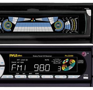 AM/FM-MPX CD/MP3 Player w/Dual Revolving Face (RBPLCD89)