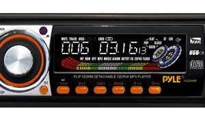 AM/FM-MPX Radio CD/MP3 Player w/Flip Down Detachable Face (RBPLCD94MP)