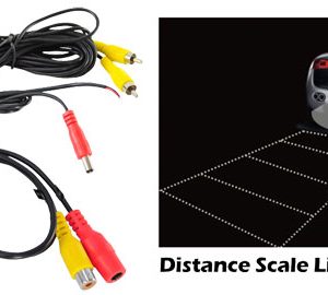 Toyota Camry Vehicle Specific Infrared Rear View Backup Camera with Distance Scale Line (PLCMCAMRY)
